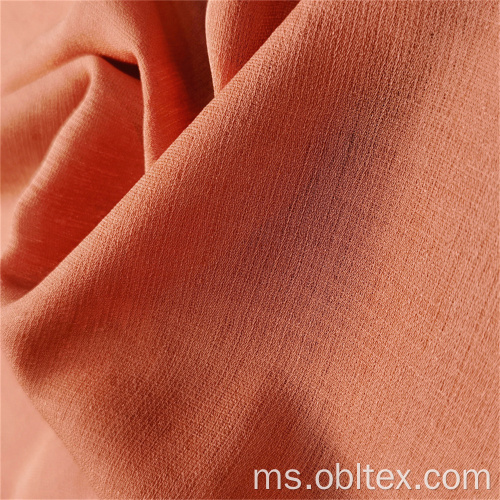 Linen tiruan poliester Obp22-C-064 untuk pakaian